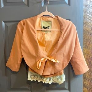 Vintage cropped blazer